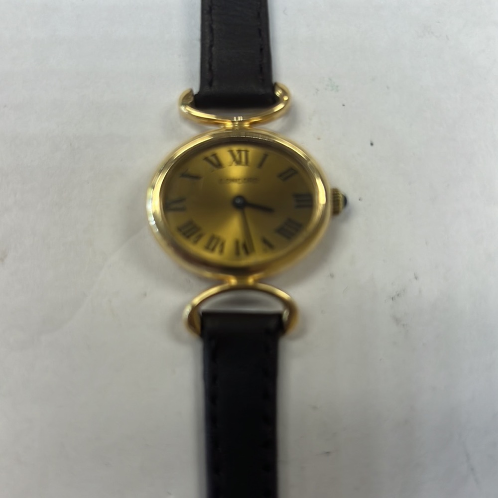 Authentic Concord 14K Solid Gold Watch Work